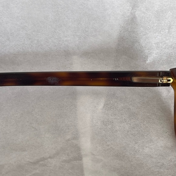 Chanel reading Glasses brown clear CC logo bendable links Case Frames Eyeglasses - Picture 5 of 14